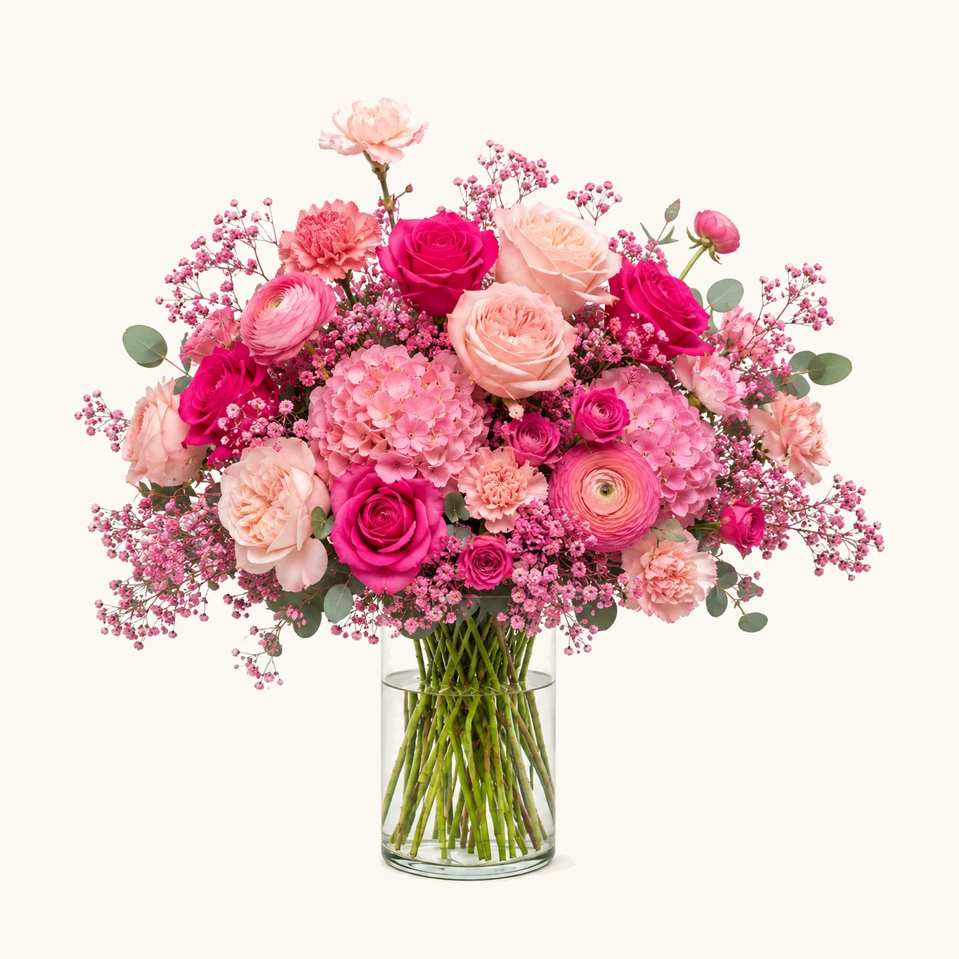 The Hackney Pink arrangement