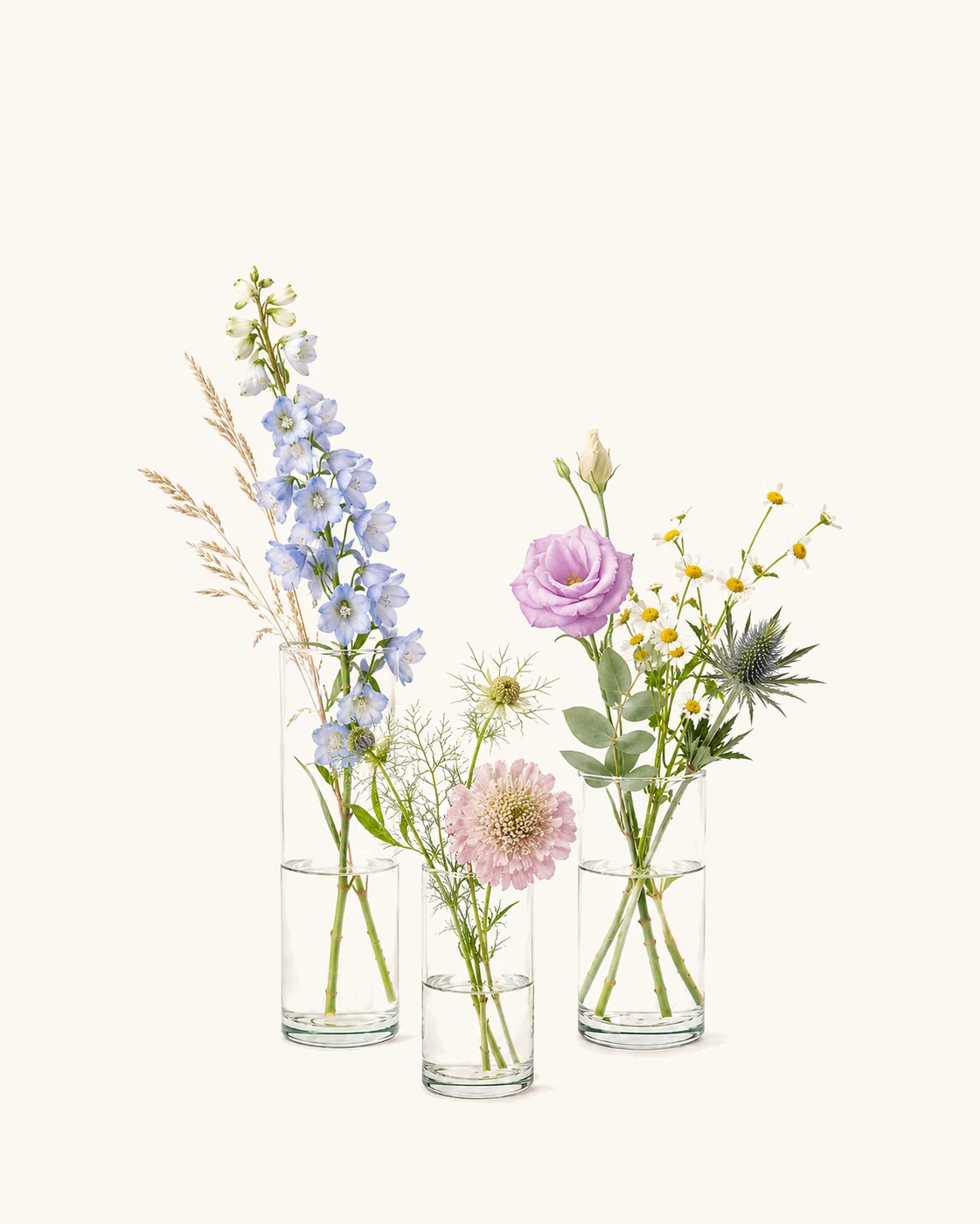 The Hackney Wild bud vases