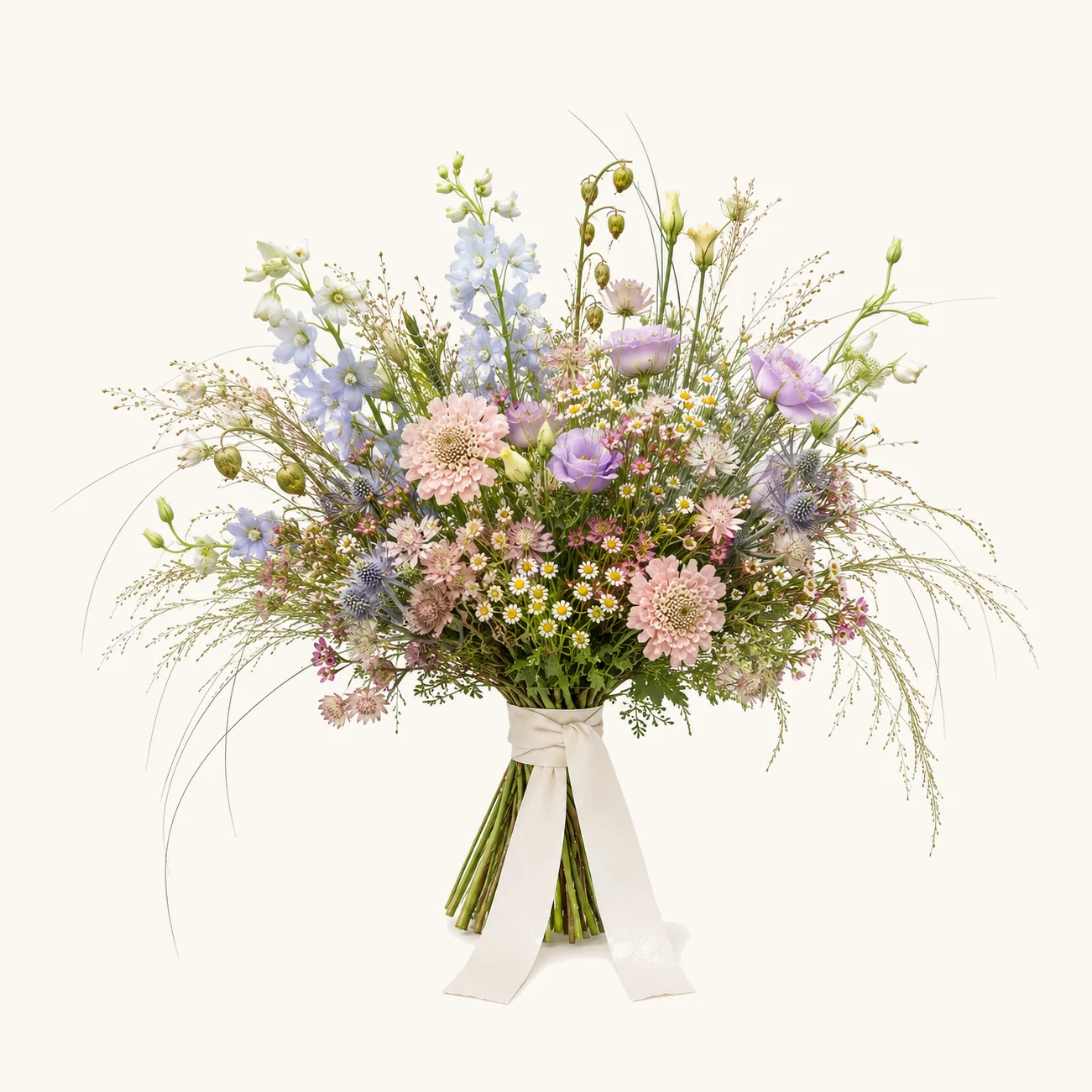 The Hackney Wild bridal bouquet