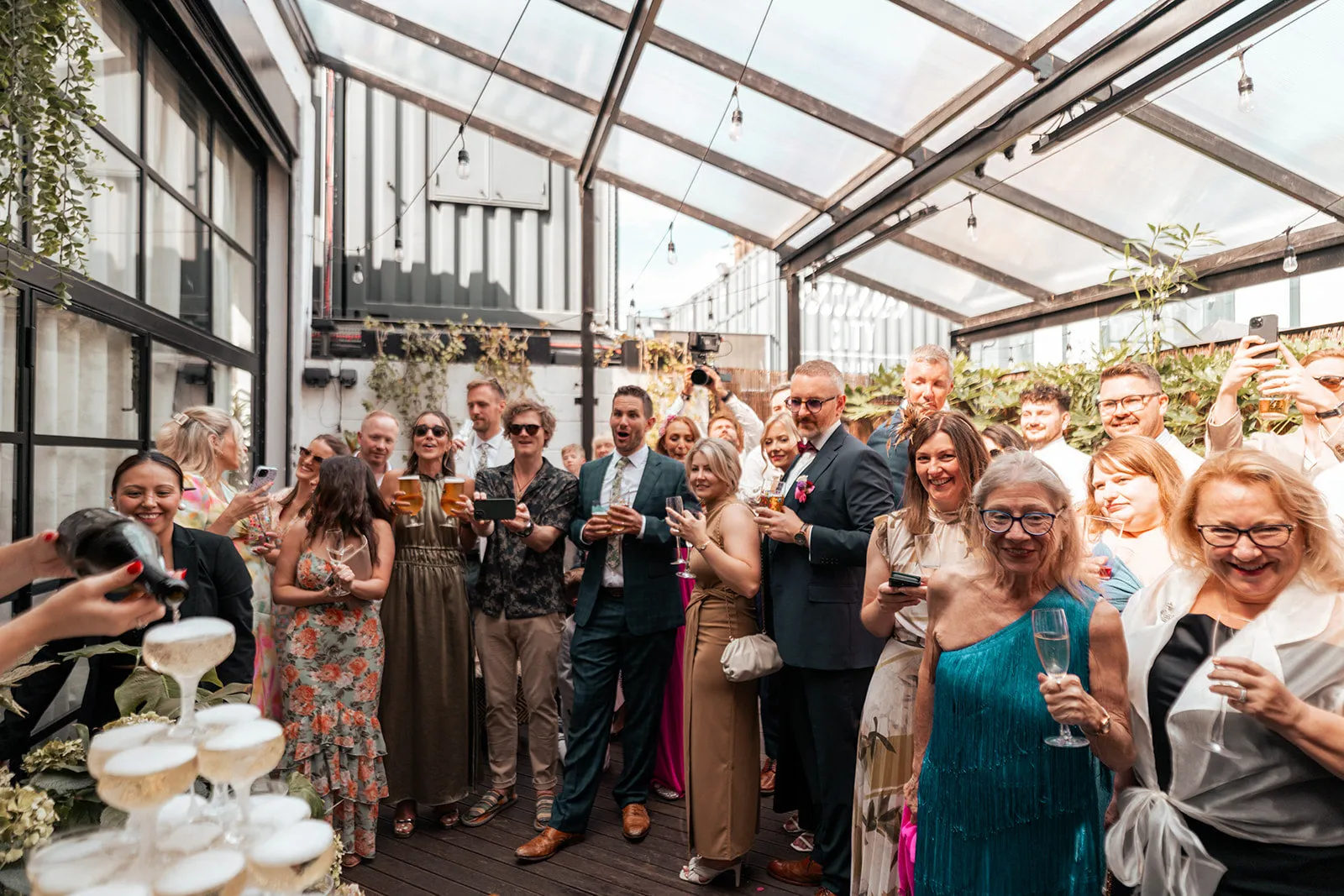 Charlotte & Stephen - wedding photo 4 of 7 at The Hackney